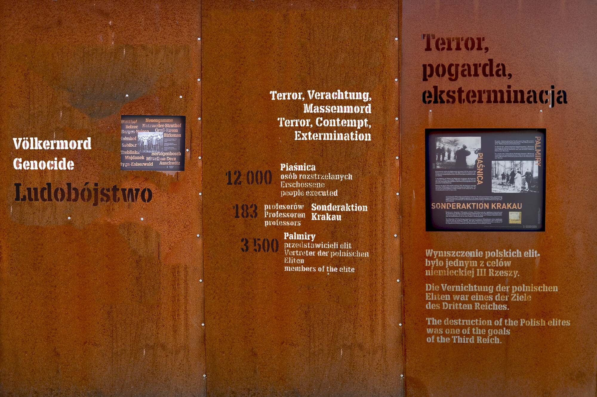 Terror, pogarda, eksterminacja